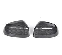 Zynther Poignée de verrouillage de porte intérieure Pour BMW X5 X6 F15 F16 14-19 Panneau de console centrale en fibre carbone Garniture bande(Rear-view Cover C)