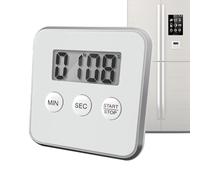 Zyntora Minuterie de Cuisine - Alarme Magnétique avec Écran LCD - Minuteur Numérique Magnétique Compact avec Affichage LCD pour Les Sports, la Salle de Sport, Les Réunions, Le Sommeil