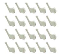 ZYOUQI Lot de 20 crochets multifonctions pour radiateur - Idéal pour les petits espaces permettant un rangement efficace - Crochet porte-serviettes