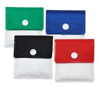 ZYWQ Cendrier de Poche,4 Pièces Portable Cigarette Pocket Cendrier, Réutilisables, Ignifuge, Cendrier de Poche Anti Odeur en PVC pour Fumeurs, Voyage en Plein Air