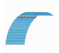 ZYWUOY Lot de 10 bobines de fil de débroussailleuse pour BLACK+DECKER GL680/685/690 - A6487-XJ - Fil de tonte en nylon très résistant - Spirale carrée 3,5 mm - Bleu cristal - Longueur : 40 cm