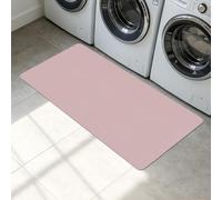 ZZGZZG Tapis de Douche Antiderapant 70 x 95 cm Super Absorbant Diatomite à Séchage Rapide Facile à Nettoyer pour Salle de Bain, Douche, Baignoire, Rose